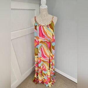Pink Lily Multicolor Maxi Dress